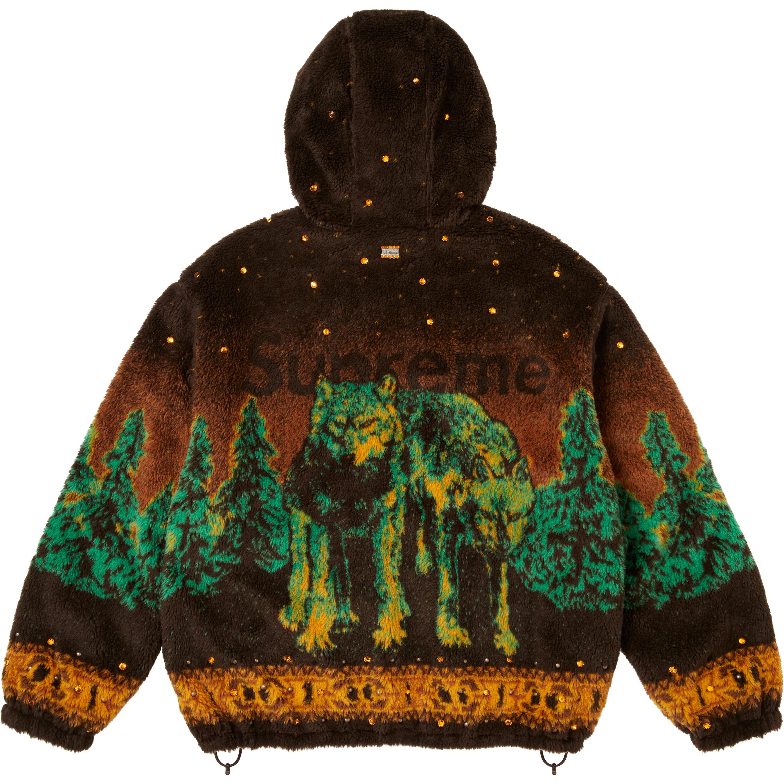 Supreme®/b.b. Simon Reversible Hooded Fleece Jacket view 8